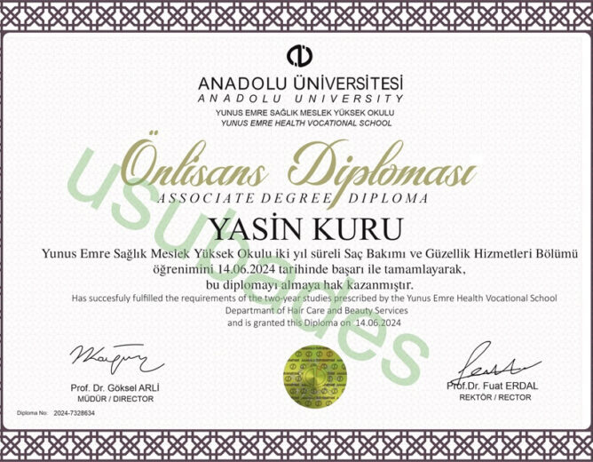 Göstermelik Diploma